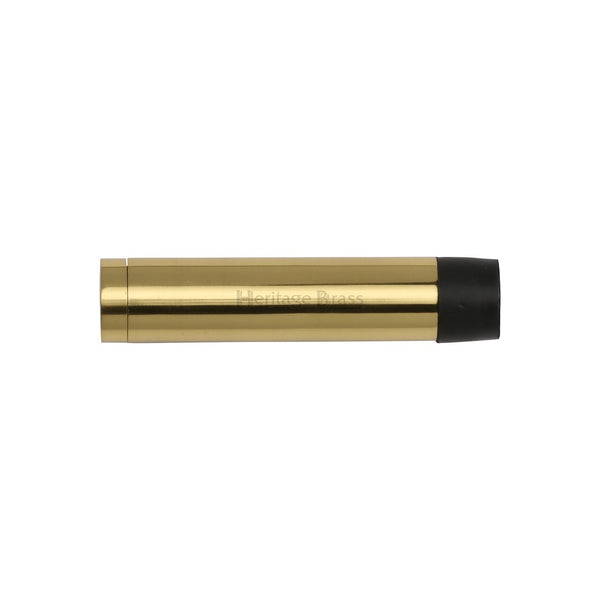 Cylindrical Door Stop Without Rose by M Marcus - Heritage Brass