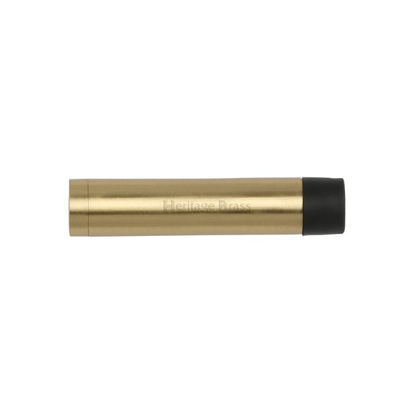 Cylindrical Door Stop Without Rose by M Marcus - Heritage Brass