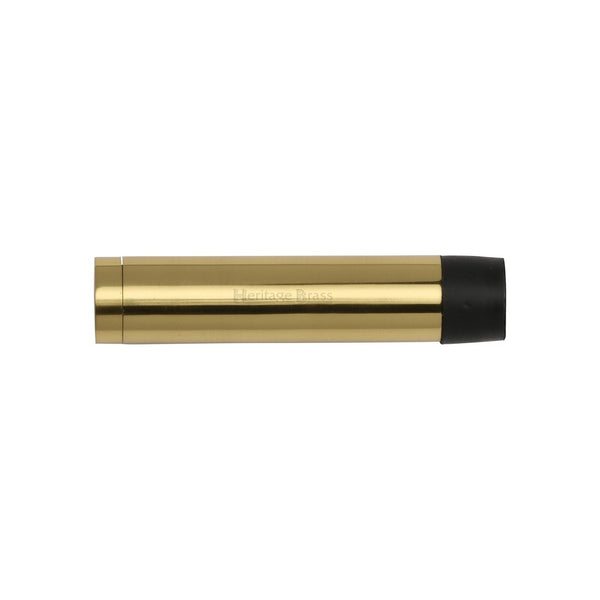 Cylindrical Door Stop Without Rose by M Marcus - Heritage Brass