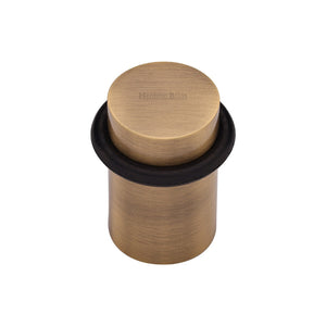 Heritage Brass Round Door Stop by M Marcus - Heritage Brass