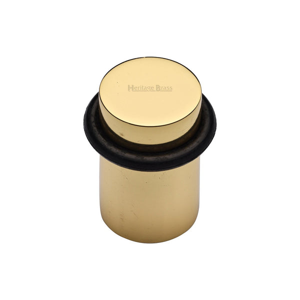 Heritage Brass Round Door Stop by M Marcus - Heritage Brass