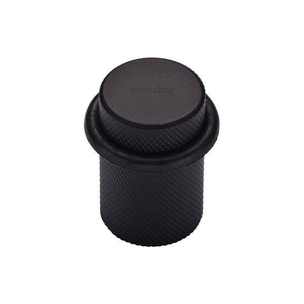 Heritage Brass Round Door Stop Knurled by M Marcus - Heritage Brass