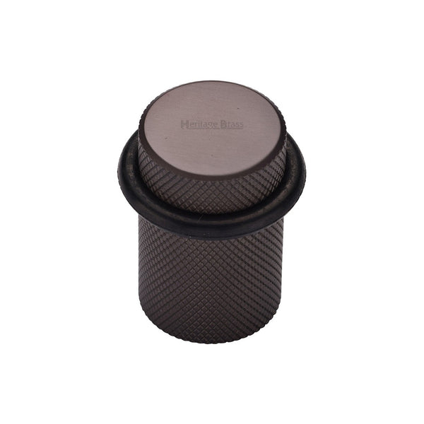 Heritage Brass Round Door Stop Knurled by M Marcus - Heritage Brass