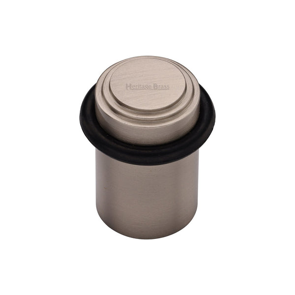 Heritage Brass Round Door Stop Stepped by M Marcus - Heritage Brass