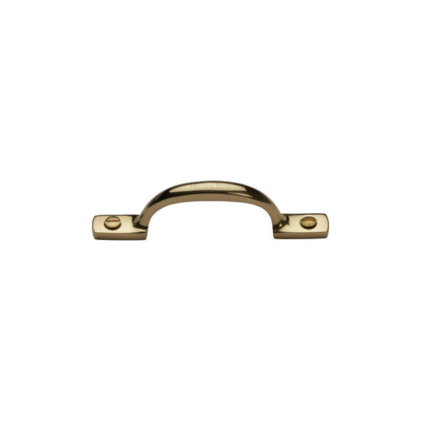 Russell Cabinet Pull Handle by M Marcus - Heritage Brass