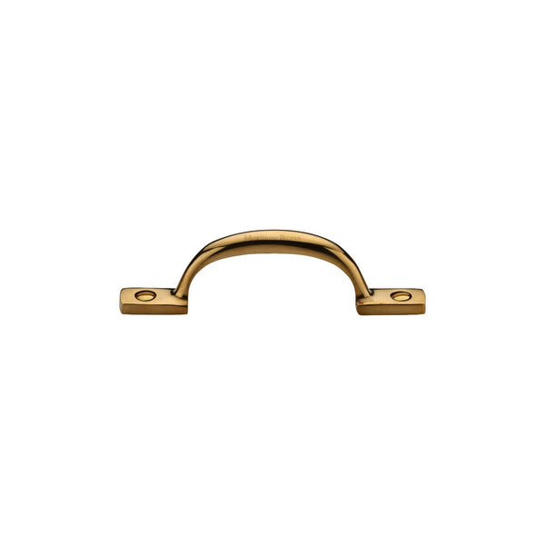 Russell Cabinet Pull Handle by M Marcus - Heritage Brass