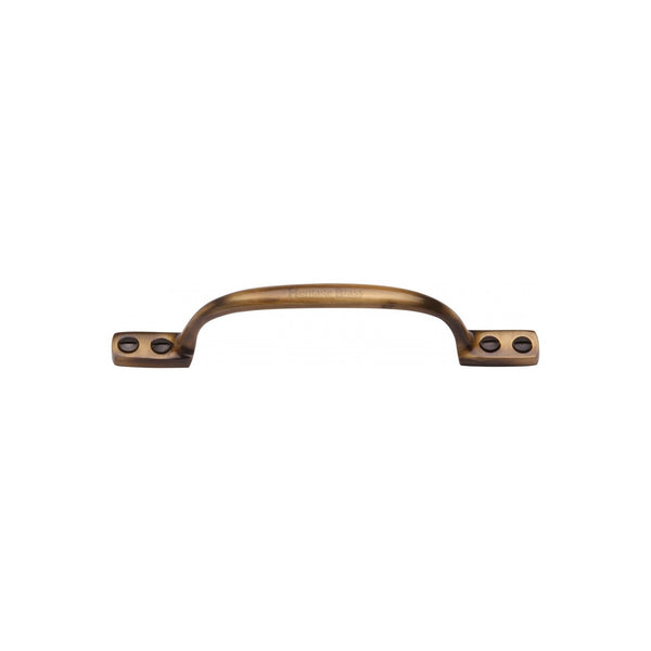 Russell Cabinet Pull Handle by M Marcus - Heritage Brass