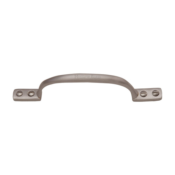 M Marcus - Heritage Brass, Russell Cabinet Pull Handle, Cabinet Hardware, Cabinet Pull Handles