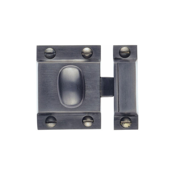 Oval Turn Cupboard Latch by M Marcus - Heritage Brass