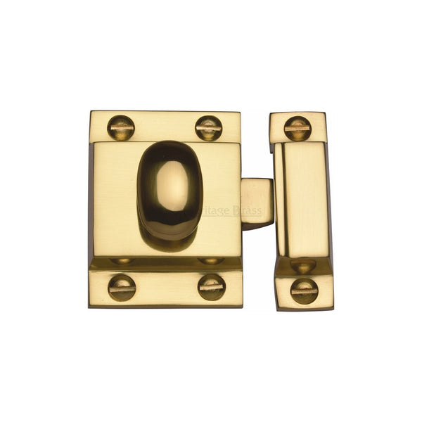Oval Turn Cupboard Latch by M Marcus - Heritage Brass