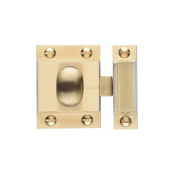 Oval Turn Cupboard Latch by M Marcus - Heritage Brass