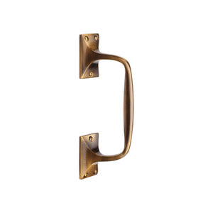 Door Pull Handle Offset by M Marcus - Heritage Brass