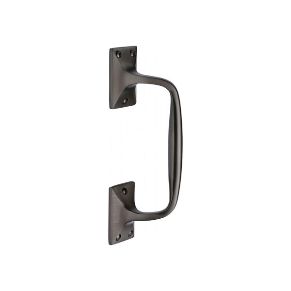Door Pull Handle Offset by M Marcus - Heritage Brass