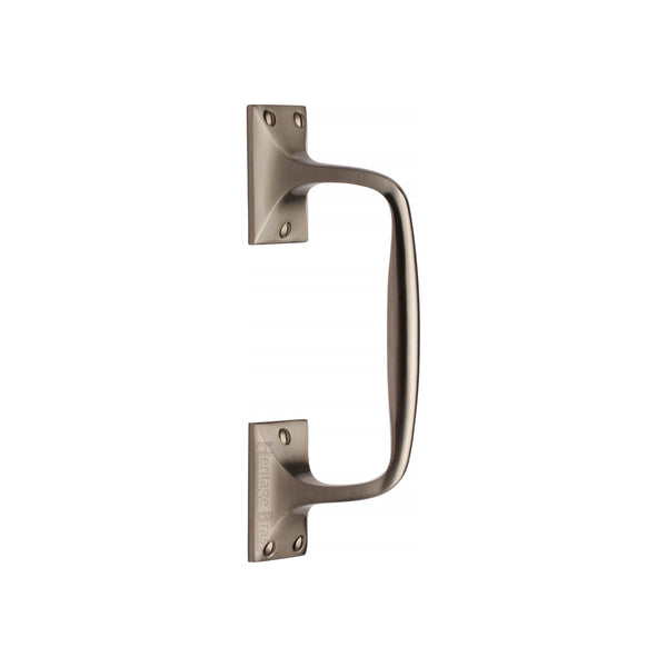 Door Pull Handle Offset by M Marcus - Heritage Brass