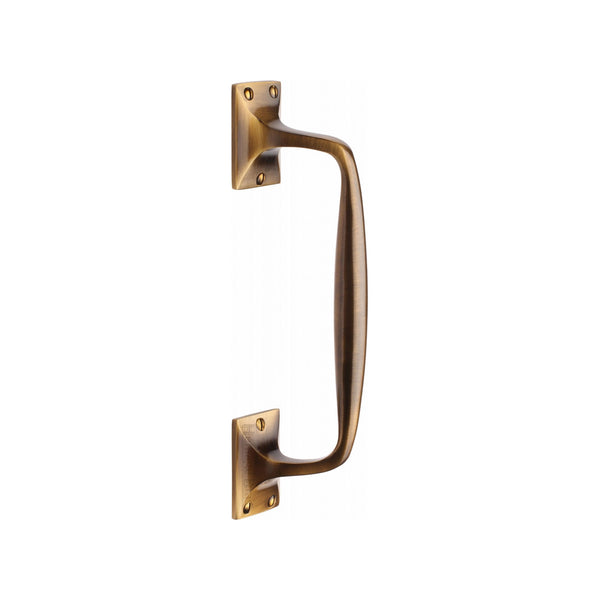 Door Pull Handle Offset by M Marcus - Heritage Brass