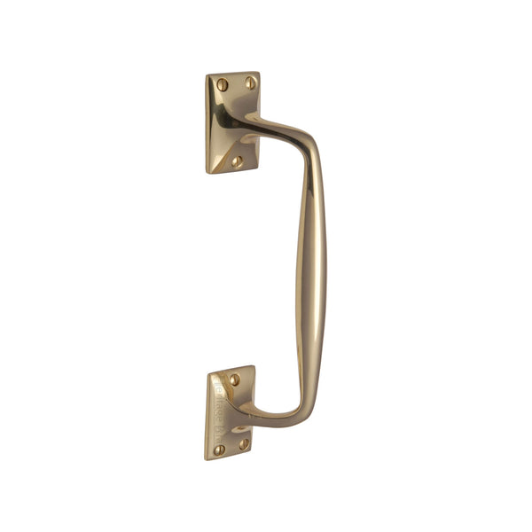 Door Pull Handle Offset by M Marcus - Heritage Brass