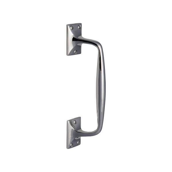 Door Pull Handle Offset by M Marcus - Heritage Brass