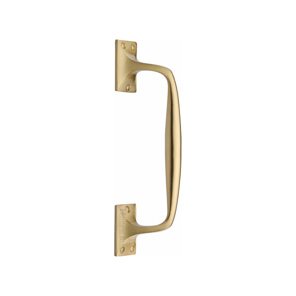 Door Pull Handle Offset by M Marcus - Heritage Brass