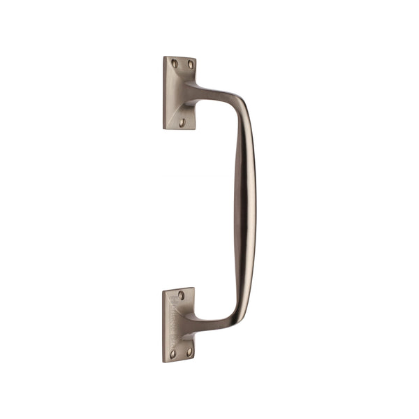 Door Pull Handle Offset by M Marcus - Heritage Brass
