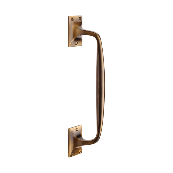 Door Pull Handle Offset by M Marcus - Heritage Brass