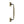 Door Pull Handle Offset by M Marcus - Heritage Brass