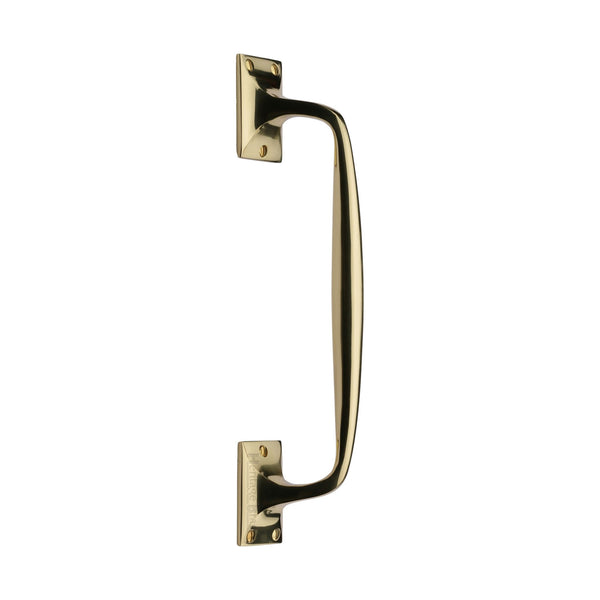 Door Pull Handle Offset by M Marcus - Heritage Brass