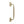 Door Pull Handle Offset by M Marcus - Heritage Brass