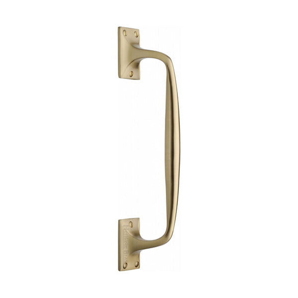 Door Pull Handle Offset by M Marcus - Heritage Brass