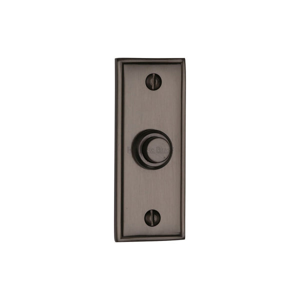 Oblong Bell Push by M Marcus - Heritage Brass