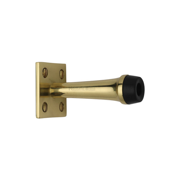 Wall Mounted Door Stop by M Marcus - Heritage Brass