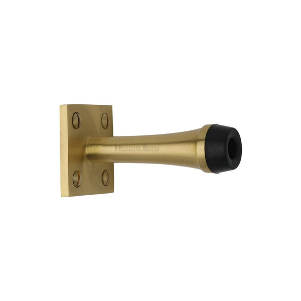Wall Mounted Door Stop by M Marcus - Heritage Brass