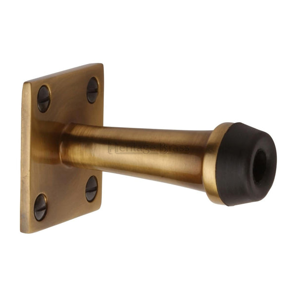 M Marcus - Heritage Brass, Wall Mounted Door Stop, Door Accessories, Door Stops