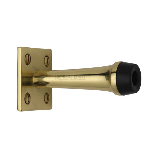 M Marcus - Heritage Brass, Wall Mounted Door Stop, Door Accessories, Door Stops