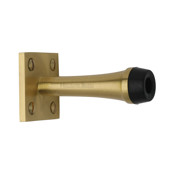 M Marcus - Heritage Brass, Wall Mounted Door Stop, Door Accessories, Door Stops