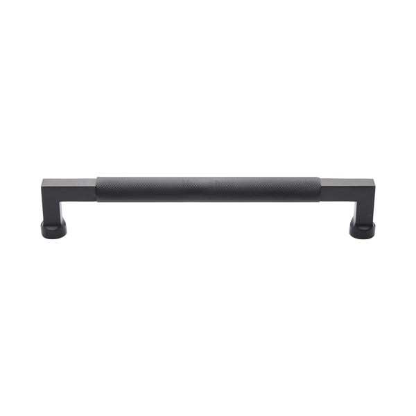 Bauhaus Knurled Door Pull Handle by M Marcus - Heritage Brass