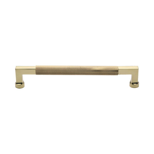 Bauhaus Knurled Door Pull Handle by M Marcus - Heritage Brass