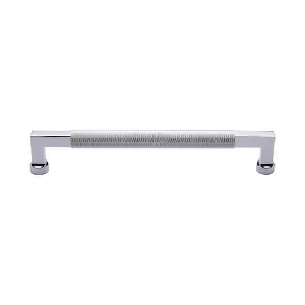 Bauhaus Knurled Door Pull Handle by M Marcus - Heritage Brass