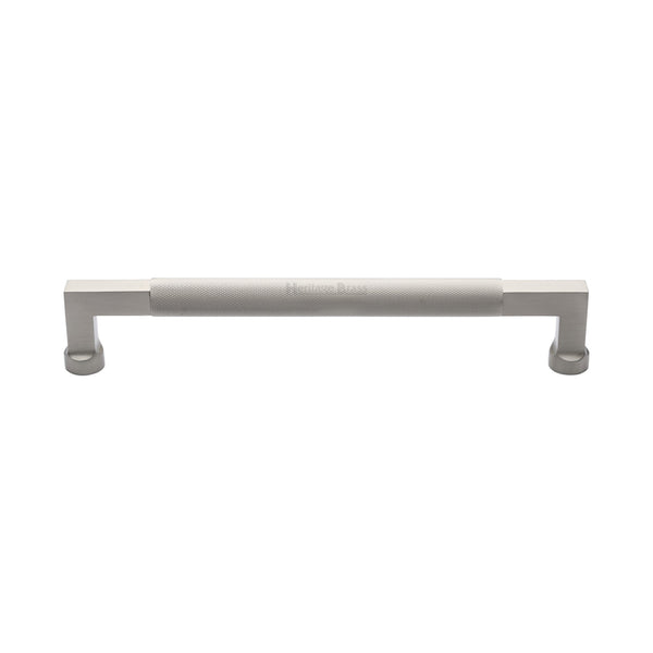 Bauhaus Knurled Door Pull Handle by M Marcus - Heritage Brass