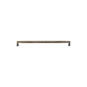 Heritage Brass Door Pull Handle Hammered Bauhaus Design by M Marcus - Heritage Brass