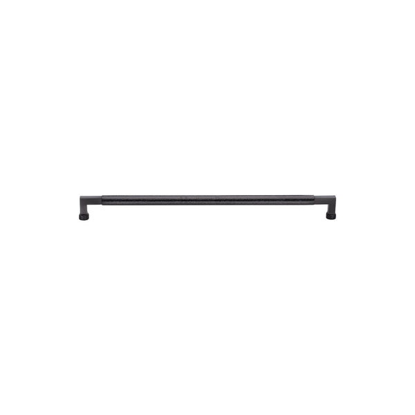 Heritage Brass Door Pull Handle Hammered Bauhaus Design by M Marcus - Heritage Brass