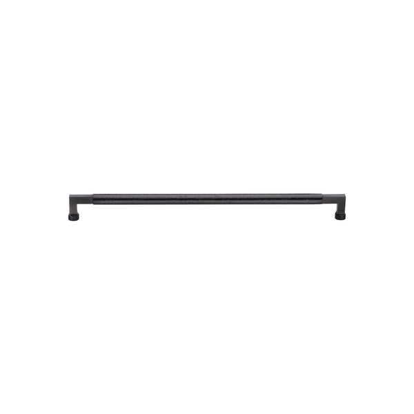 Heritage Brass Door Pull Handle Hammered Bauhaus Design by M Marcus - Heritage Brass