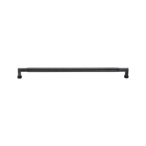 Heritage Brass Door Pull Handle Hammered Bauhaus Design by M Marcus - Heritage Brass