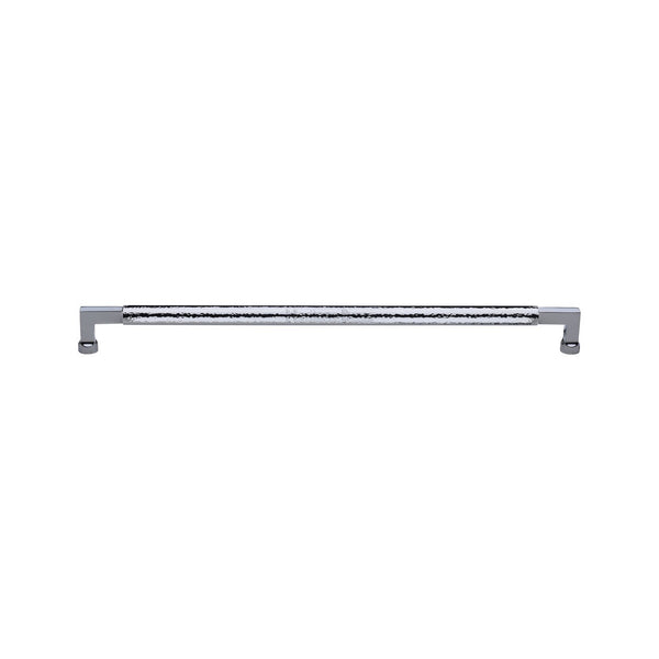 Heritage Brass Door Pull Handle Hammered Bauhaus Design by M Marcus - Heritage Brass