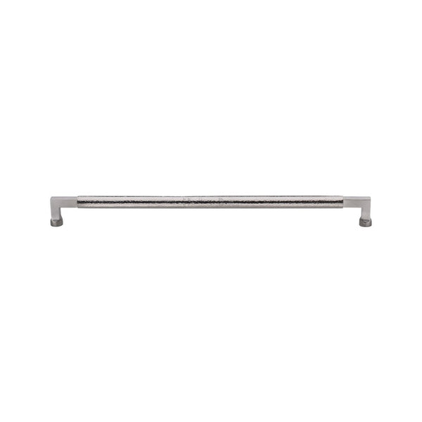 Heritage Brass Door Pull Handle Hammered Bauhaus Design by M Marcus - Heritage Brass