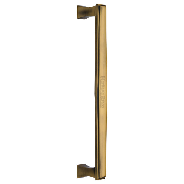 Deco Door Pull Handle by M Marcus - Heritage Brass