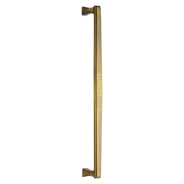 Deco Door Pull Handle by M Marcus - Heritage Brass