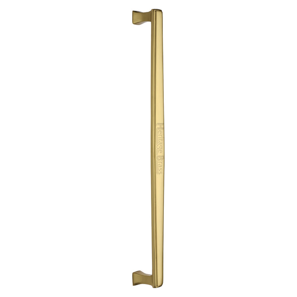 Deco Door Pull Handle by M Marcus - Heritage Brass