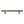 Bar Door Pull Handle - Antique Brass - 305 mm