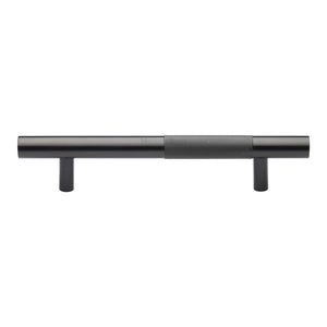 Knurled Bar Door Pull Handle by M Marcus - Heritage Brass