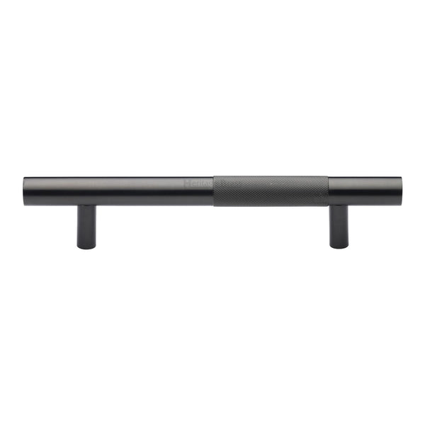 Knurled Bar Door Pull Handle by M Marcus - Heritage Brass